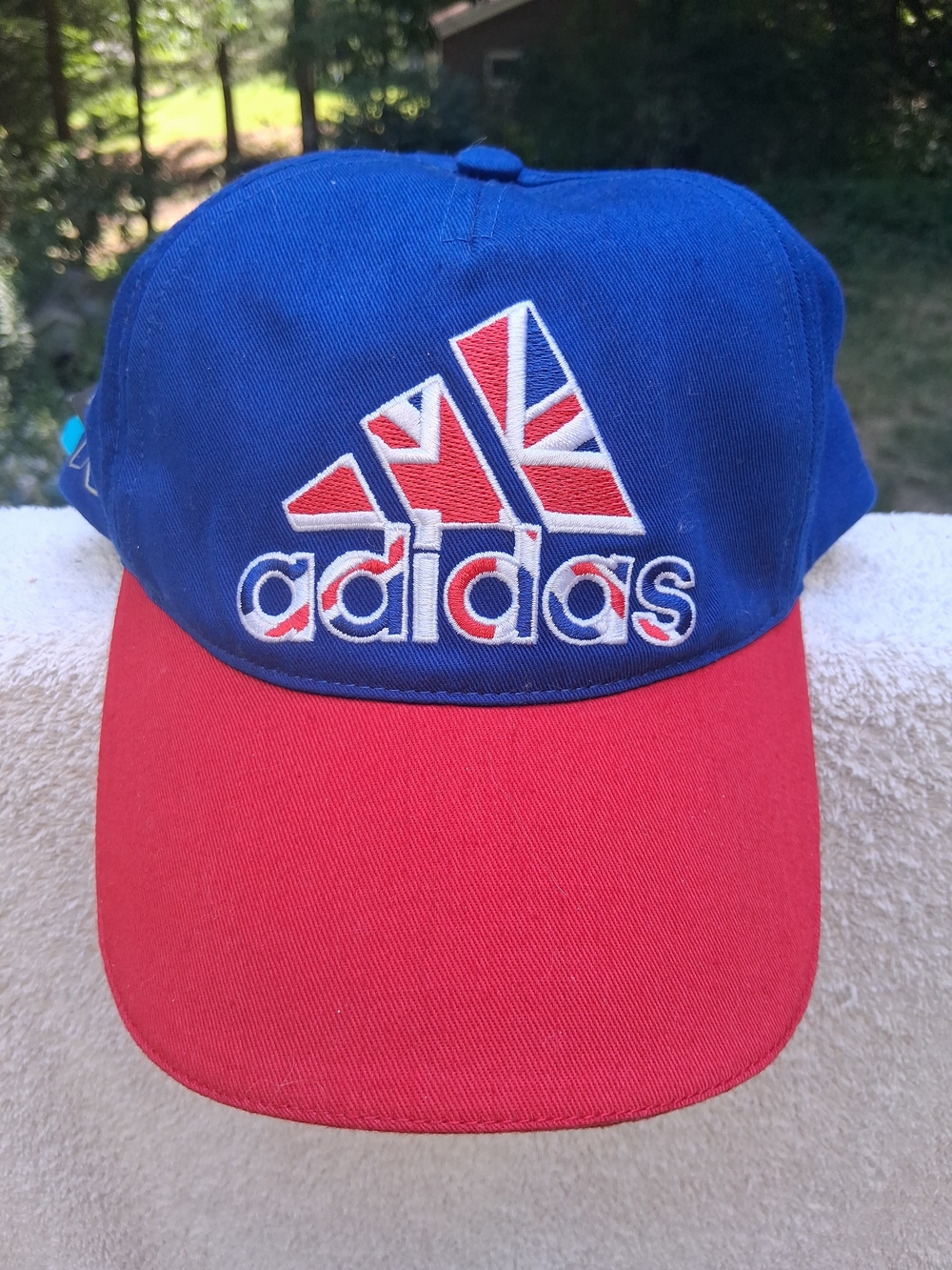 Adidas Official London 2012 Olympic Games Hat Navy Adjustable Baseball Cap NWT